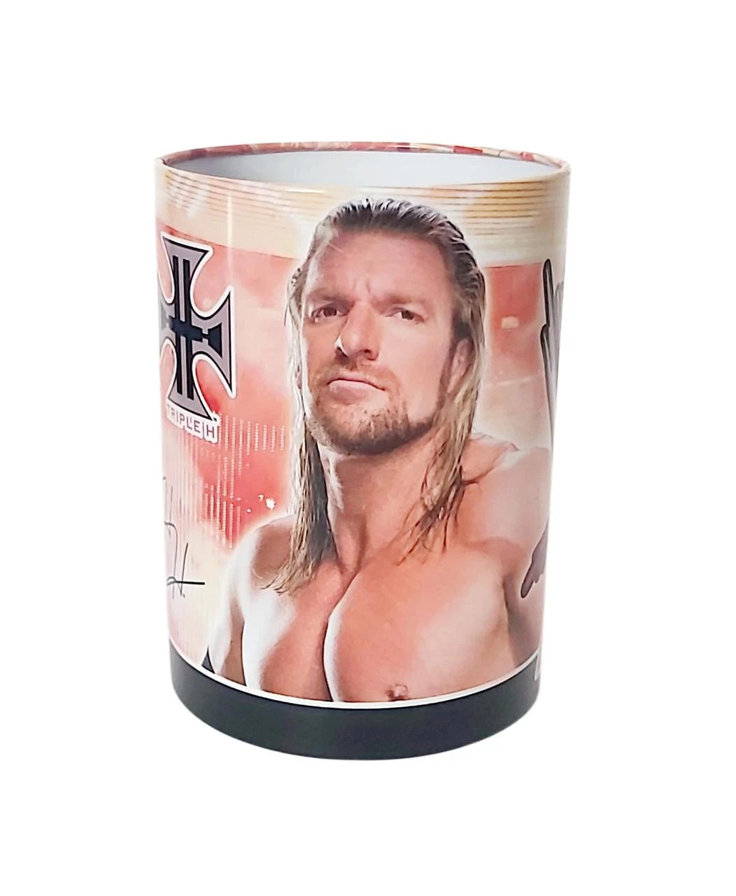 WWE Catch Pot à Crayons « Triple H » (2009) En Métal Neuf